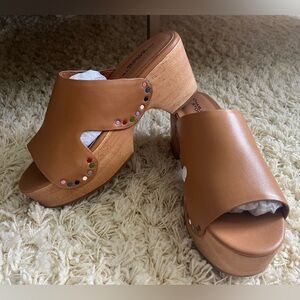 Charlotte Stone Women’s Size 10 Glenna Mule Slide